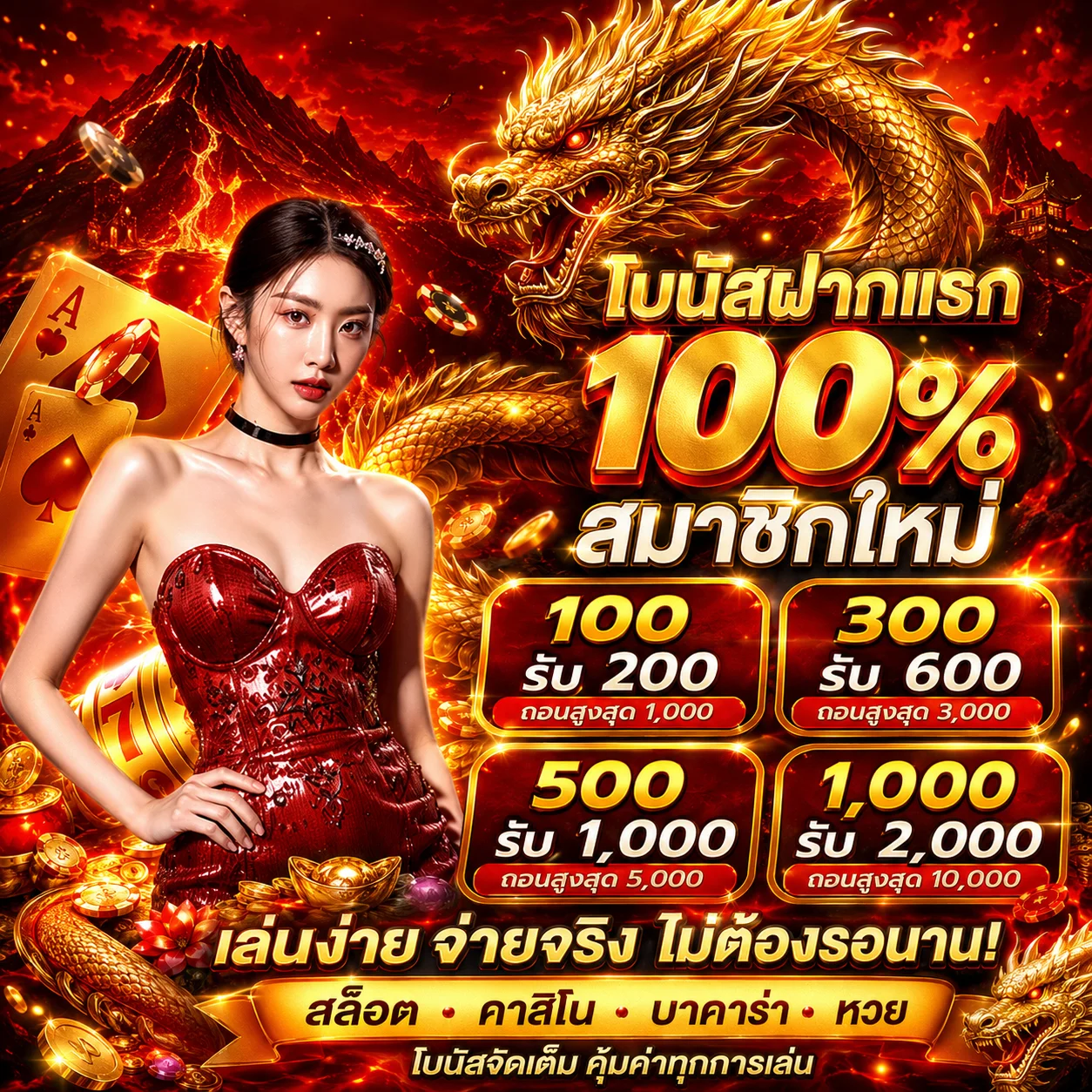 	โปรคืนยอดเสียรายวันสำหรับสล็อตและคาสิโนสด